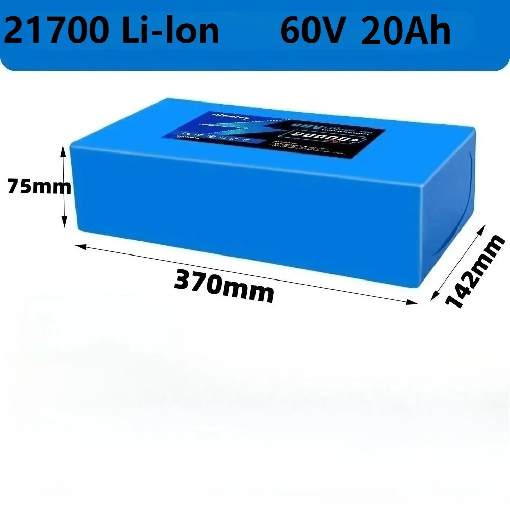 60V 30Ah 21700 Battery Pack - 16S6P Aleaivy 60V 20Ah 리튬 배터리