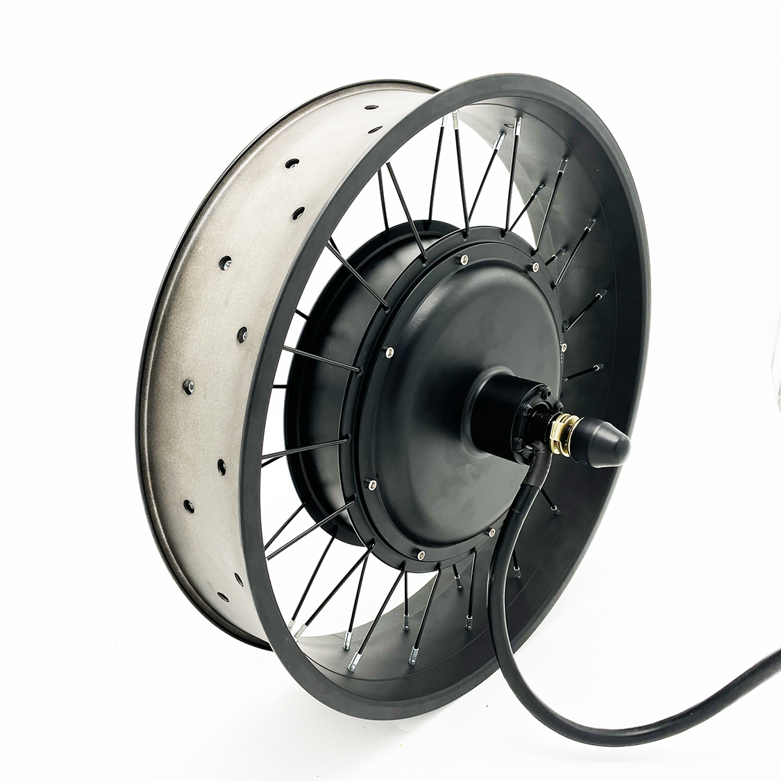 60V 5000W Brushless Hub Motor - 팻 타이어 리어 모터 휠 전용,