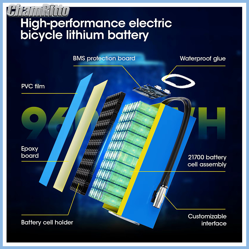 48V 52V 전기 자전거 챔라이더 21700 배터리  - 60V 30Ah 21700 Battery Pack 리뷰 및 가격