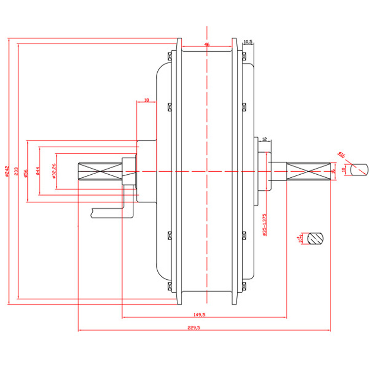 &s 1.85x19 19인치 60V 72V 3000W  - 60V 5000W Brushless Hub Motor 리뷰 및 가격